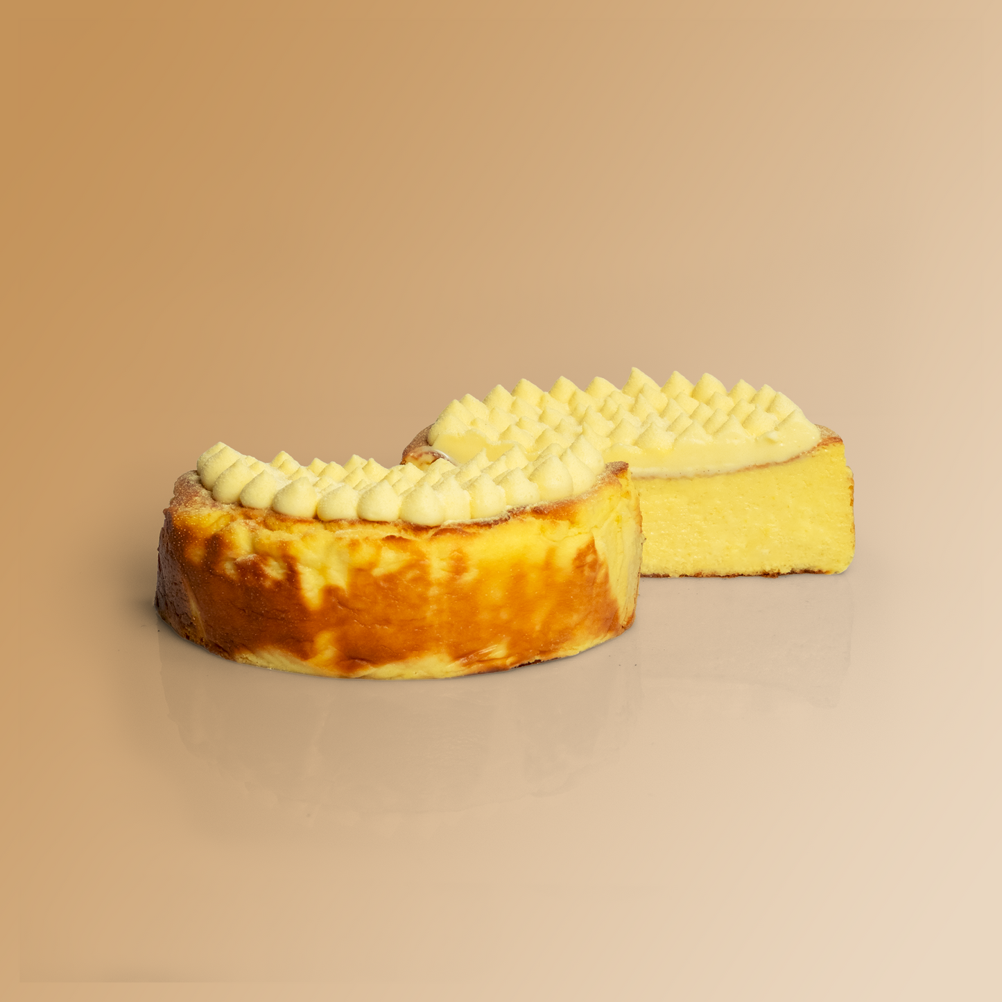 Golden Corn Basque Cheesecake