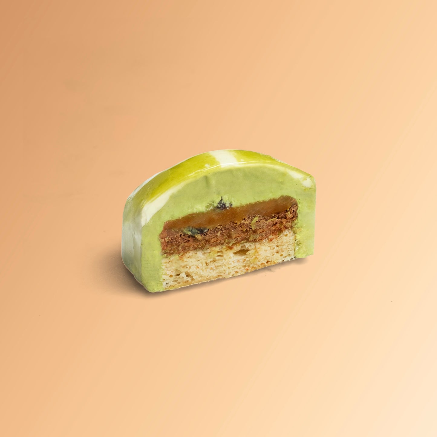 Matcha Hot Cross Cake Slab