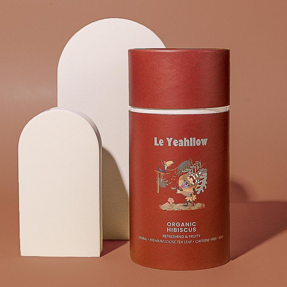 Organic Hibiscus 80g - Le Yeahllow Pâtisserie
