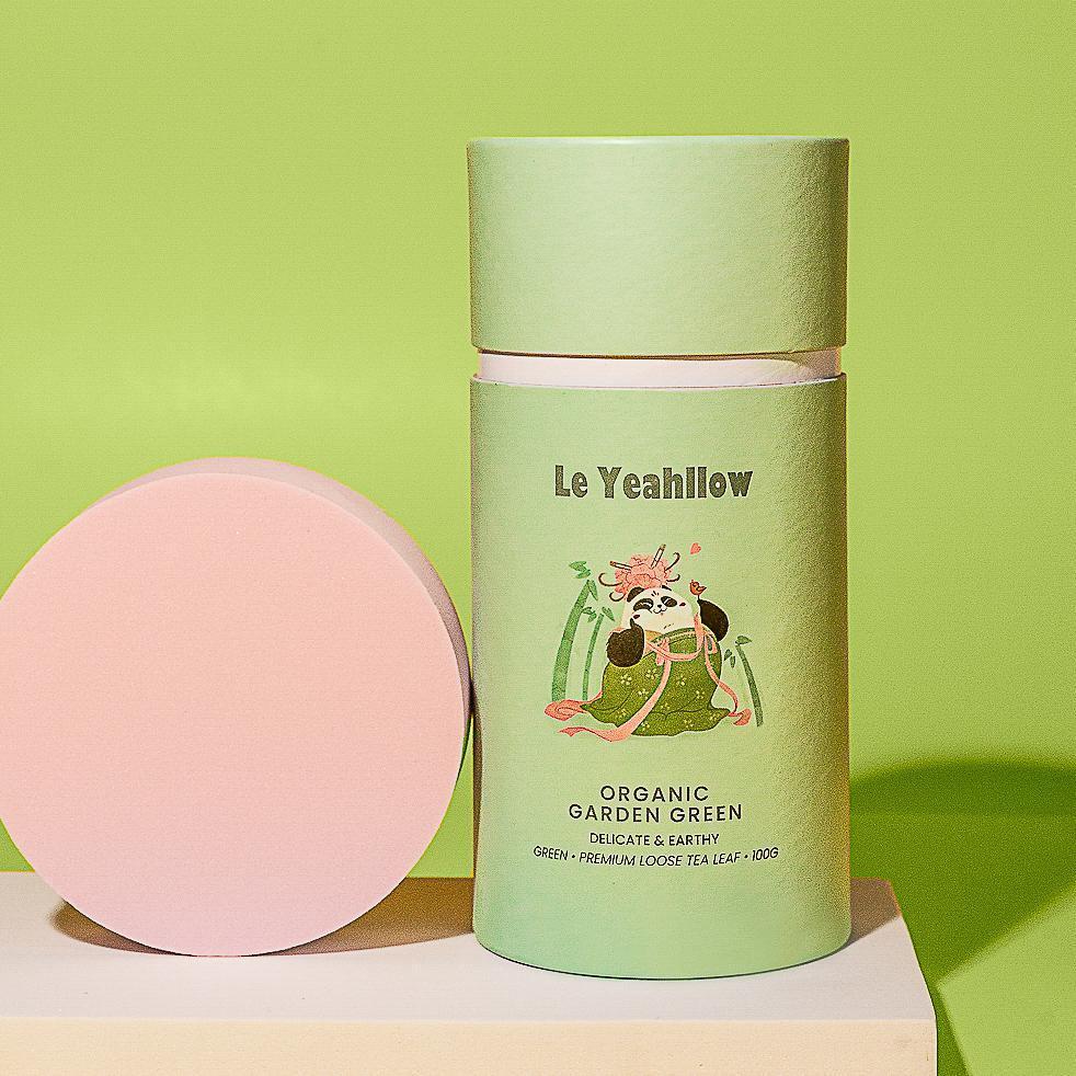 Organic Garden Green 100g - Le Yeahllow Pâtisserie