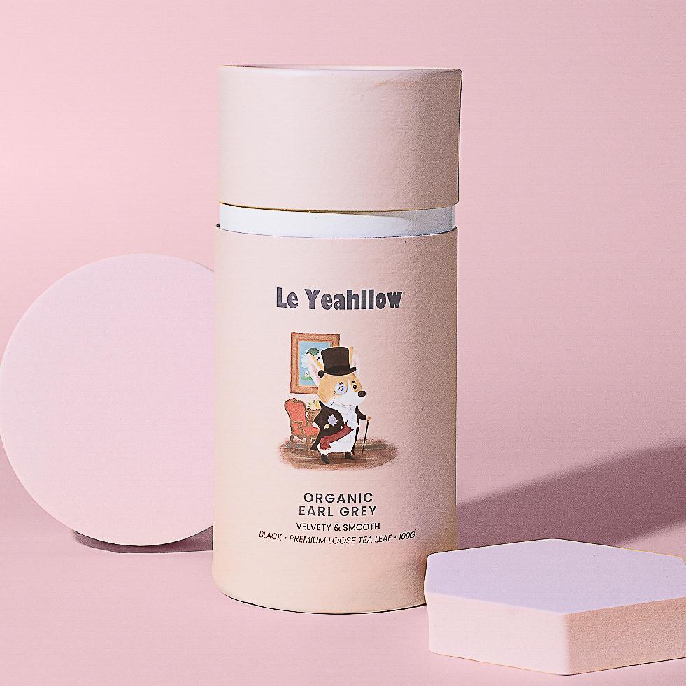 Organic Earl Grey 100g - Le Yeahllow Pâtisserie