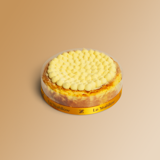 Golden Corn Basque Cheesecake