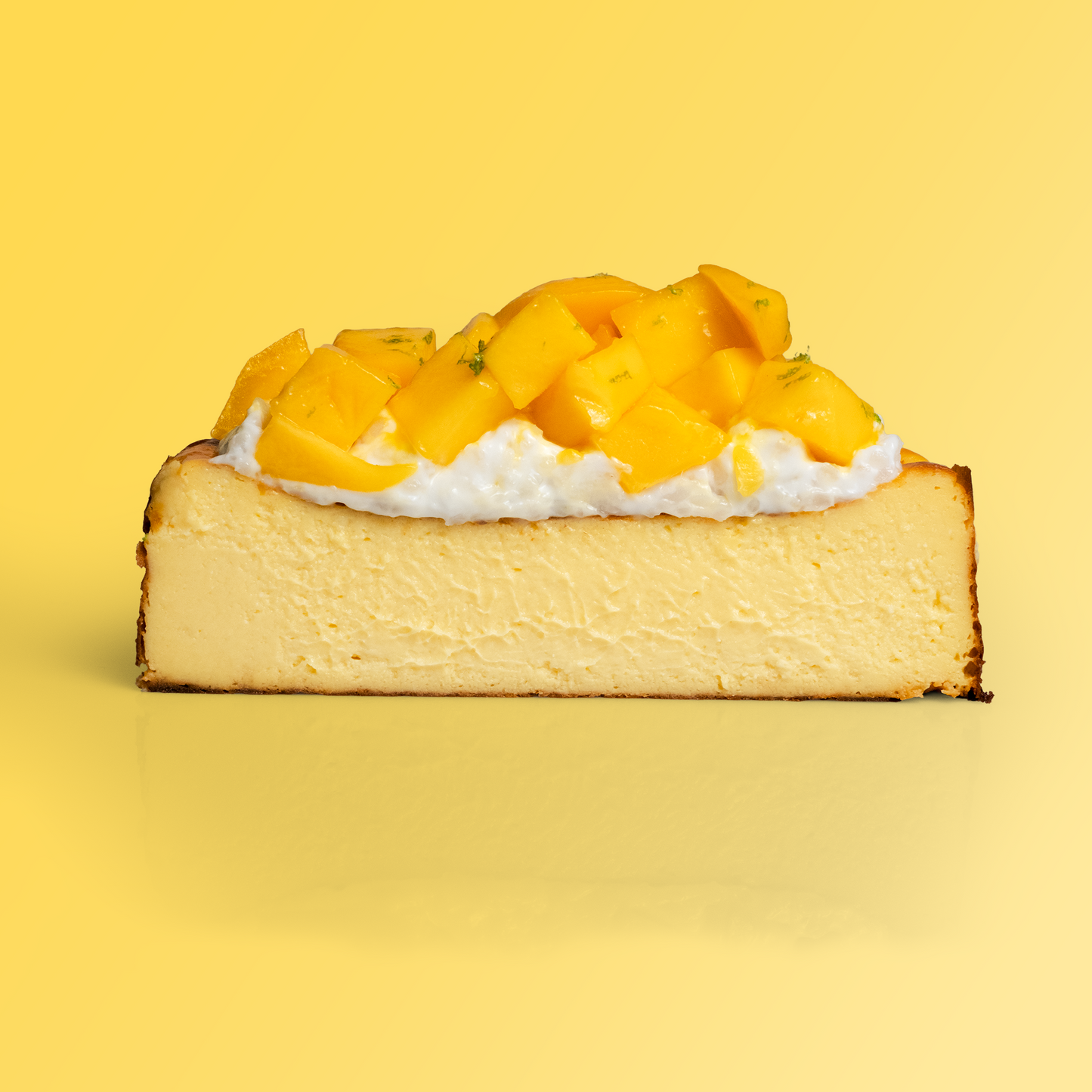 Mango Basque Cheesecake – Le Yeahllow