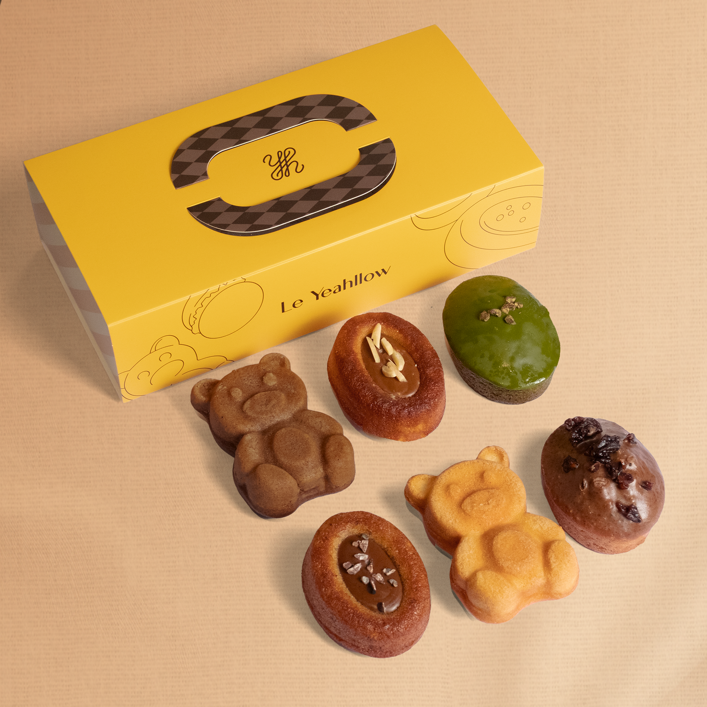 Pastry Gift Box 6pc