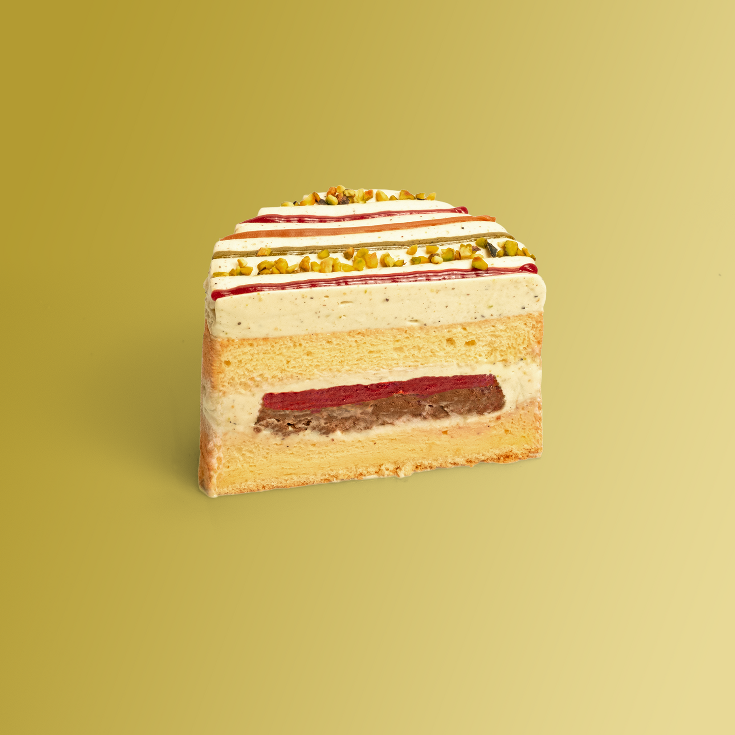 Pistachio Crème Cake
