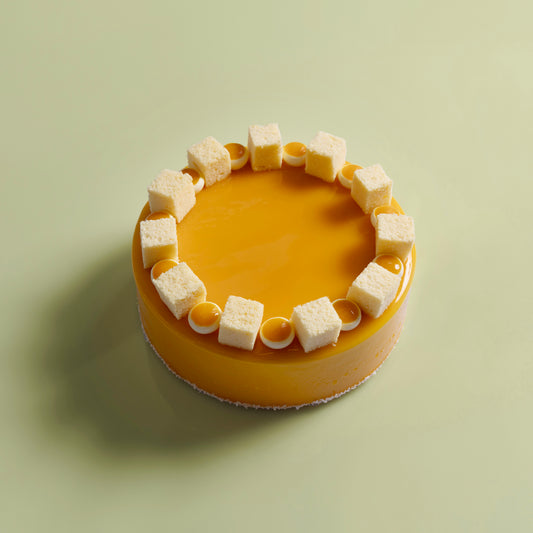 Mango Chiffon Cheesecake