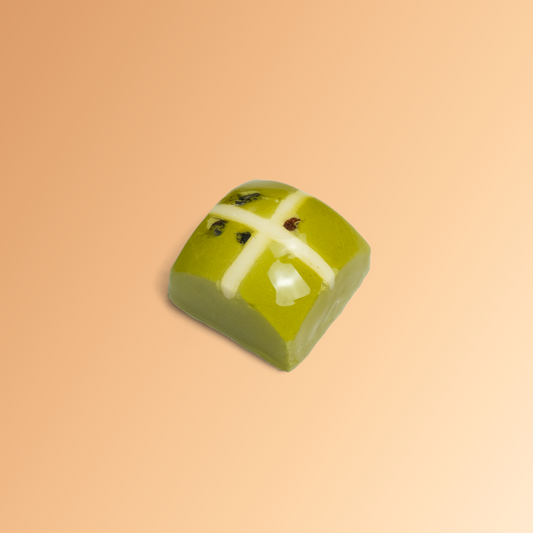 Matcha Hot Cross Cake