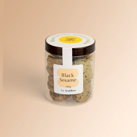 Black Sesame Artisan Cookies