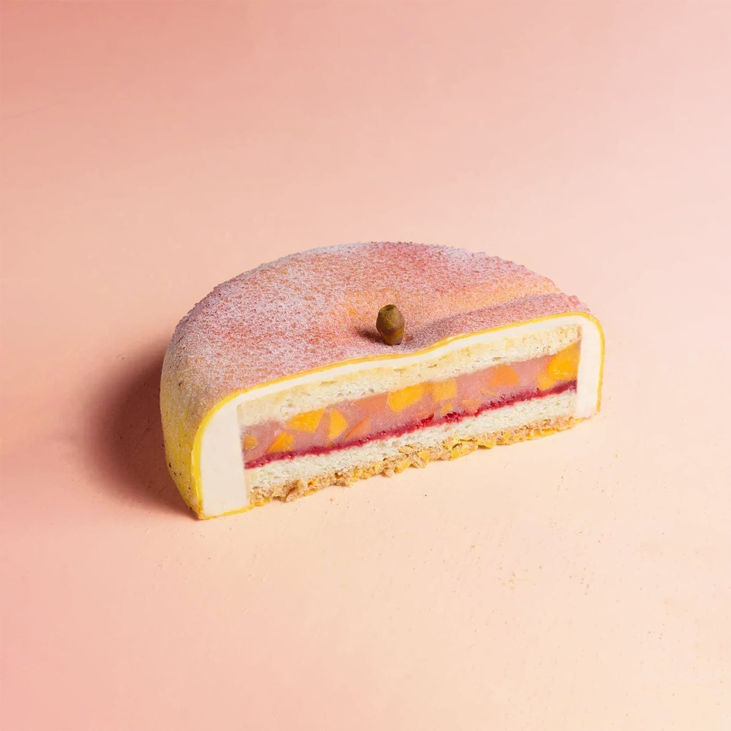 peach cake